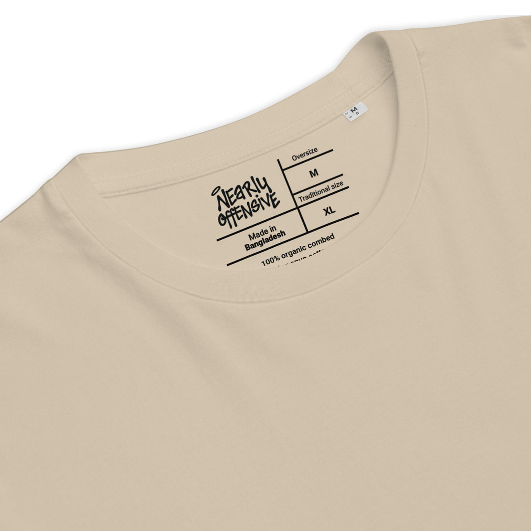 And On the Third Day, He Landed It | Organic Oversized Tee