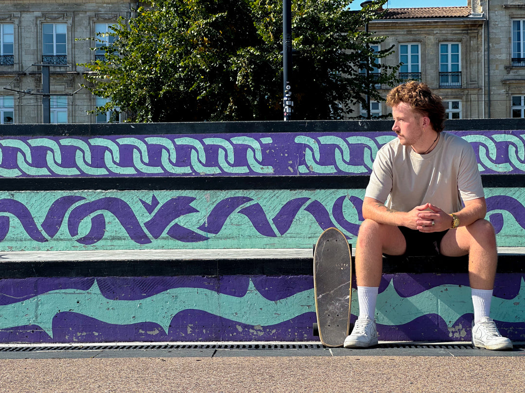 And On the Third Day, He Landed It | Organic Oversized Tee
