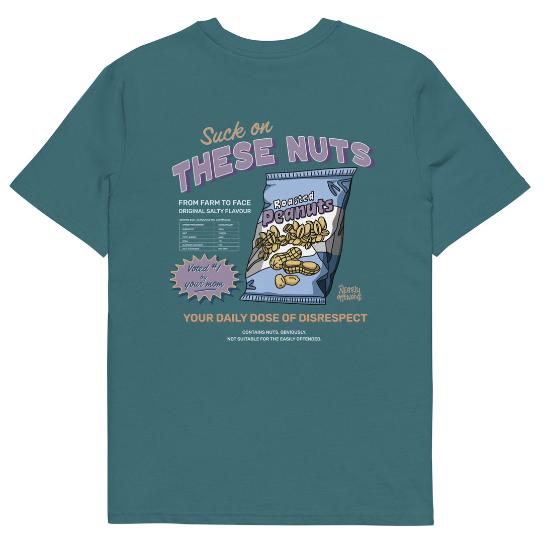 Suck on These Nuts | Organic Oversized Tee
