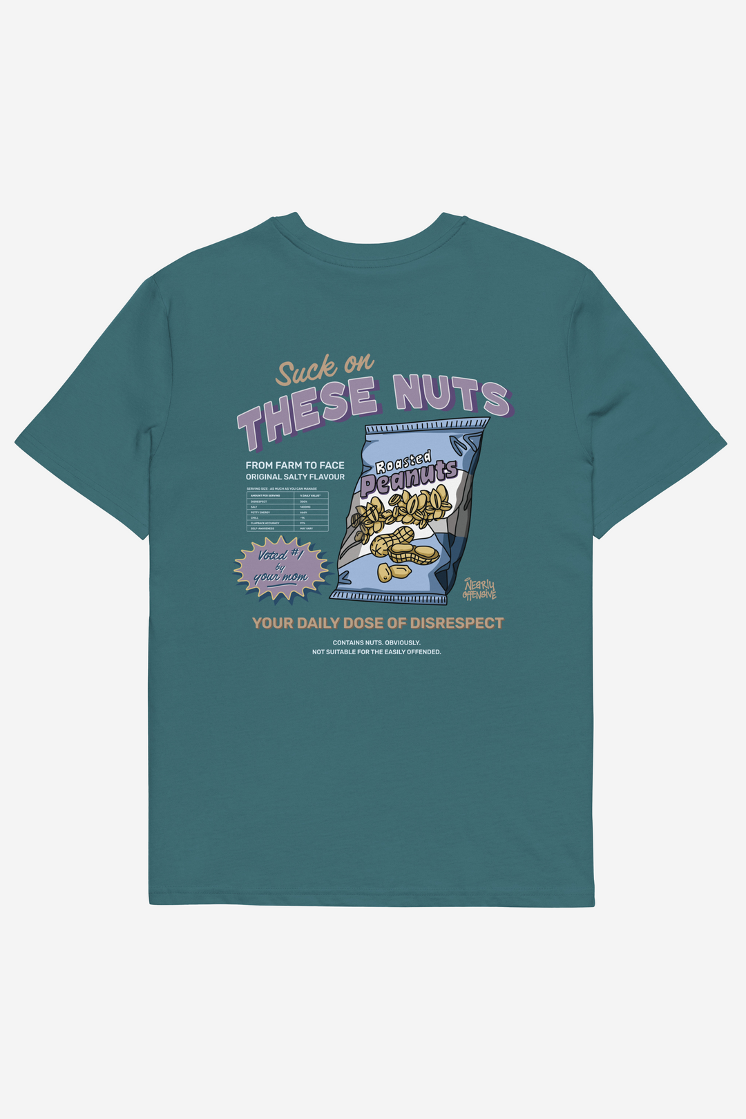 Suck on These Nuts | Organic Oversized Tee