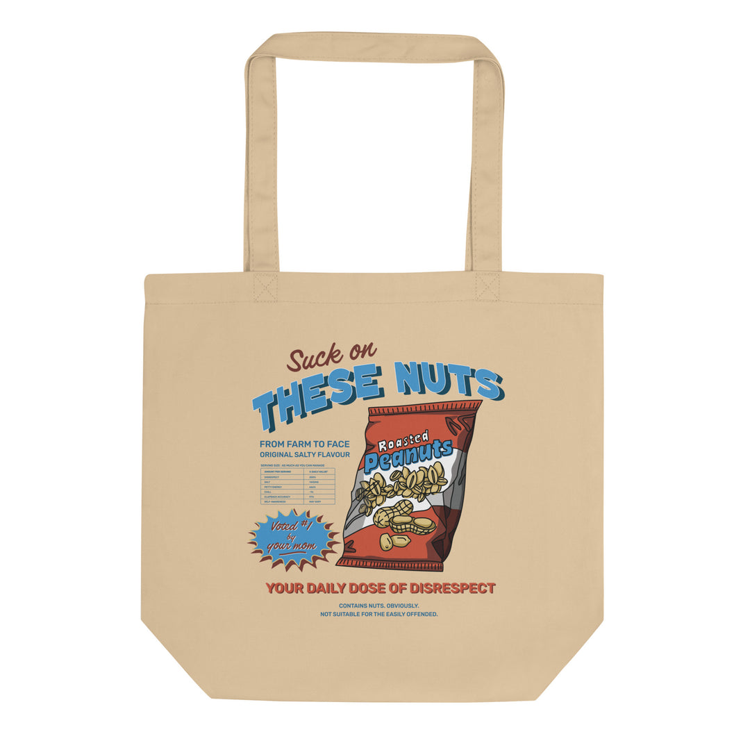 Suck on These Nuts | Organic Tote Bag