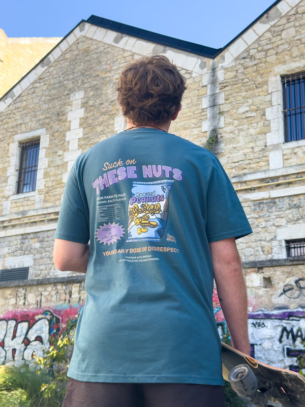 Suck on These Nuts | Organic Oversized Tee alternate image