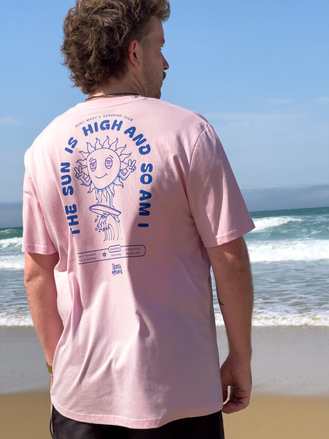 The Sun is High and So am I | Organic Oversized Tee