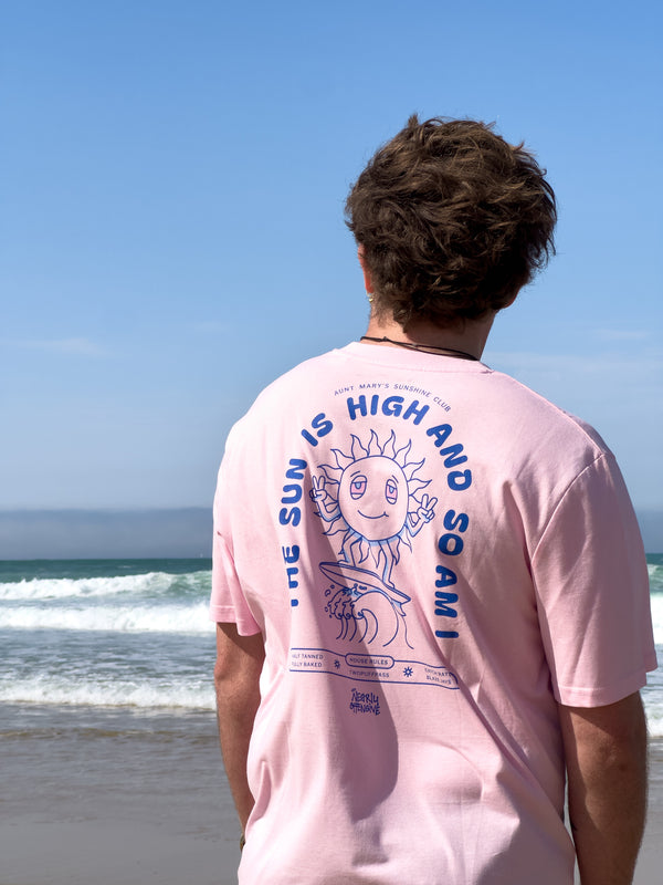 The Sun is High and So am I | Organic Oversized Tee alternate image