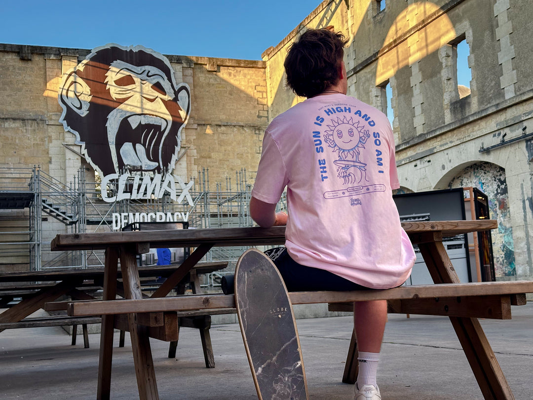 The Sun is High and So am I | Organic Oversized Tee