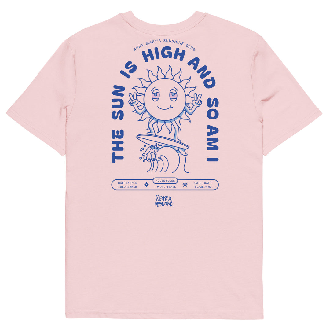 The Sun is High and So am I | Organic Oversized Tee