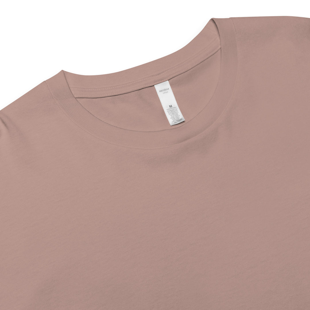 Too Blessed to Be Dressed | Relaxed Crop Top