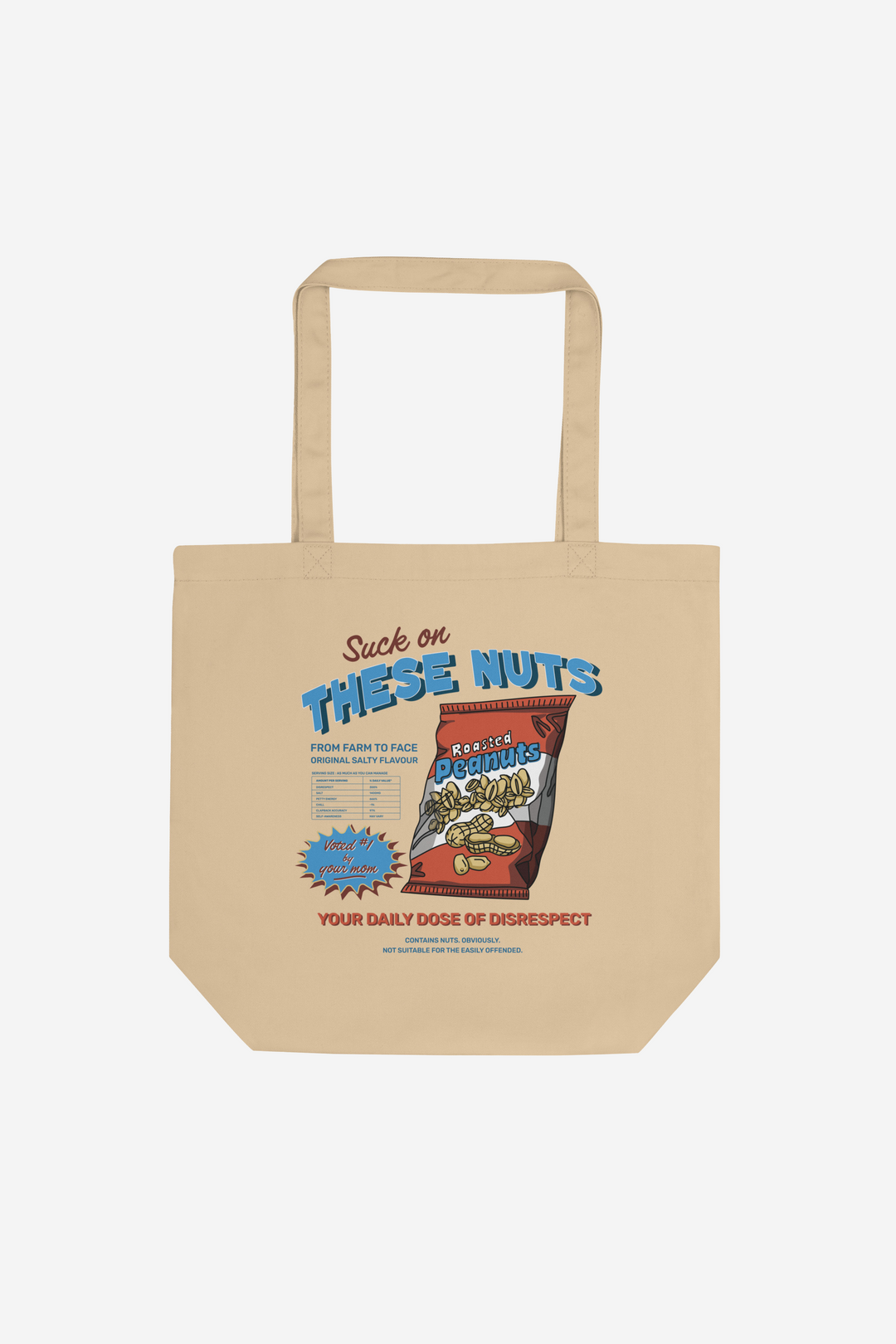 Suck on These Nuts | Organic Tote Bag